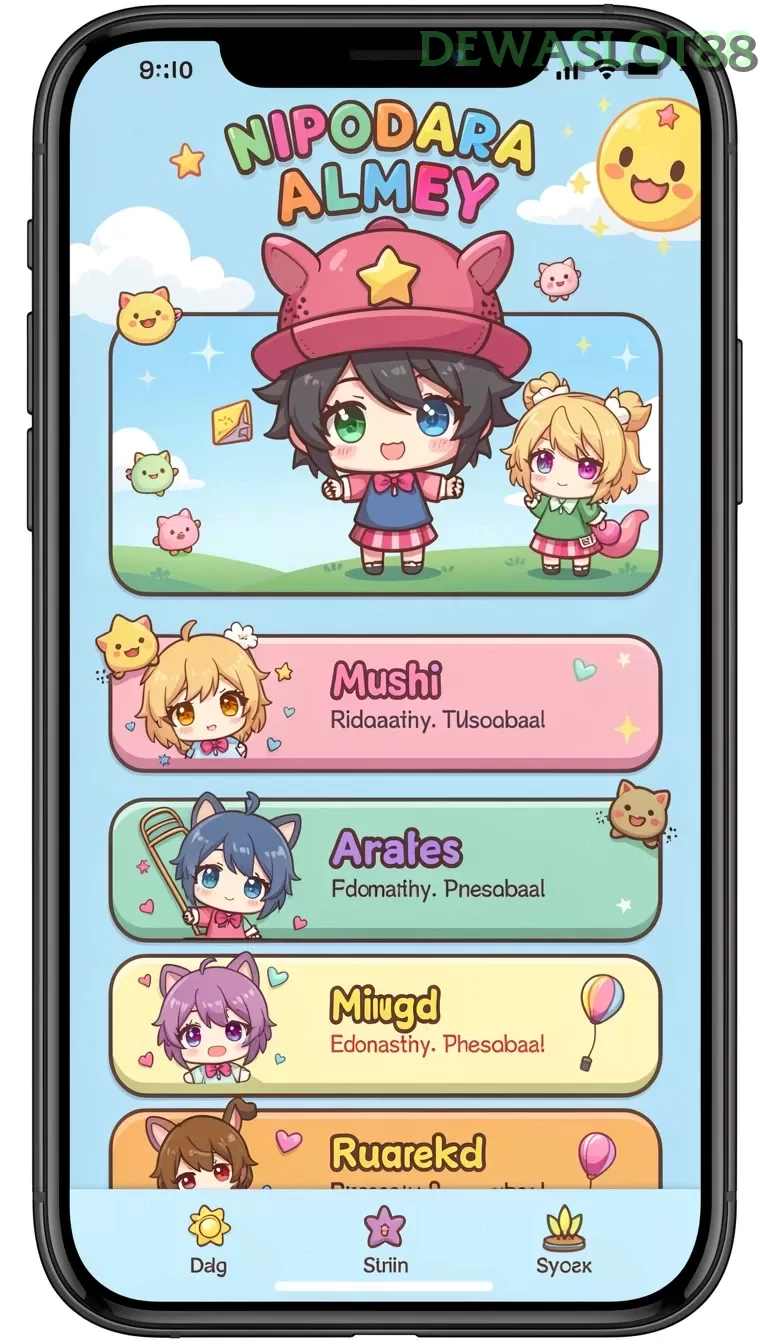 Cuplikan layar HALOBET — menu navigasi