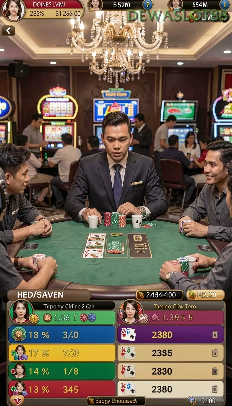 Cuplikan layar DEWA777 — aktivitas