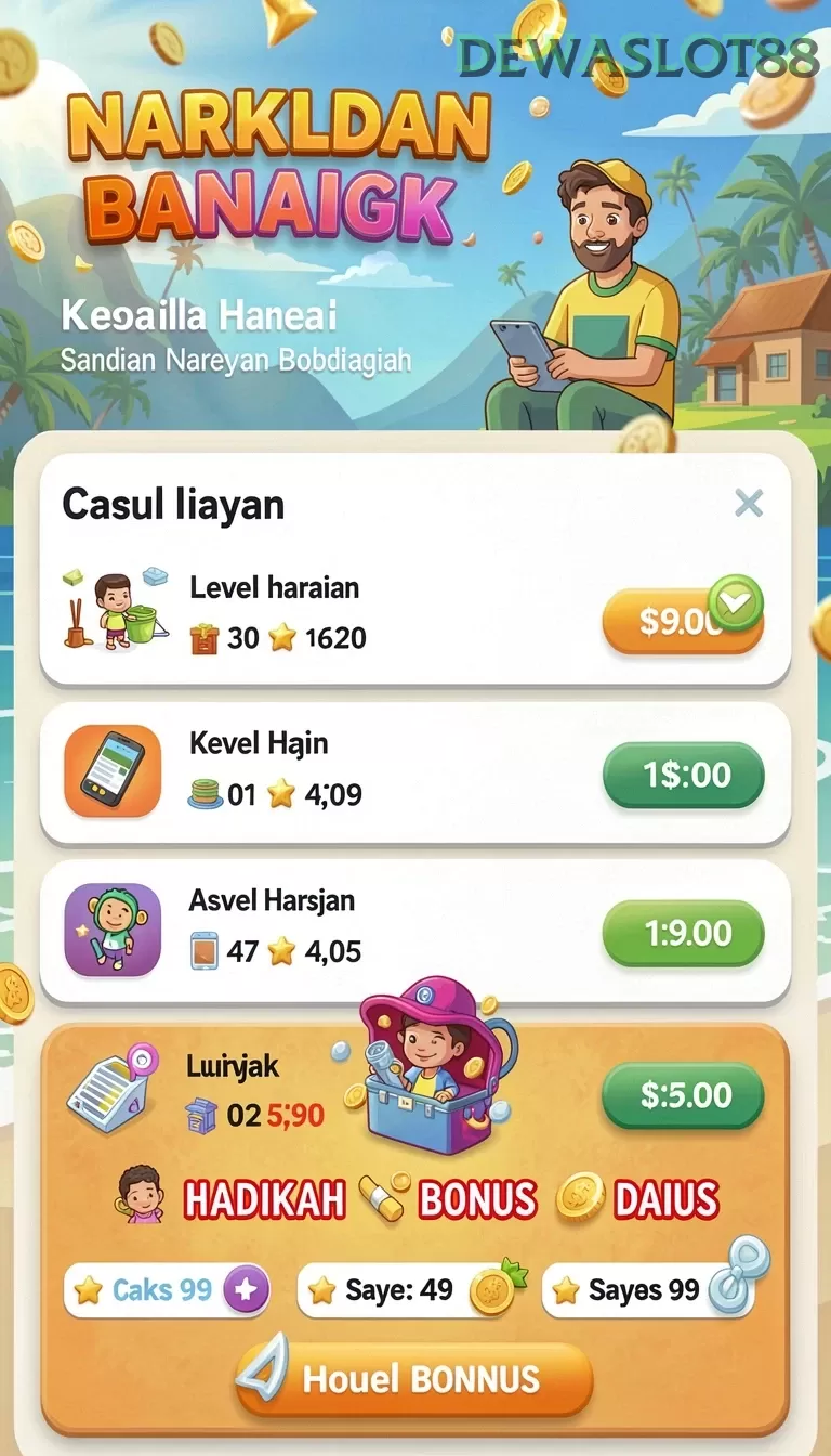 Cuplikan layar MEGA388 — menu navigasi
