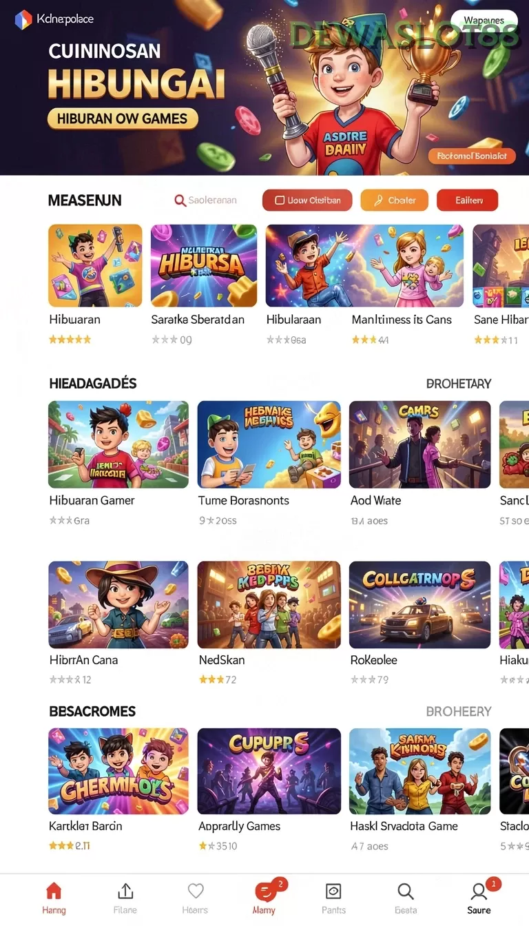 Cuplikan layar SGPSLSOT — menu navigasi