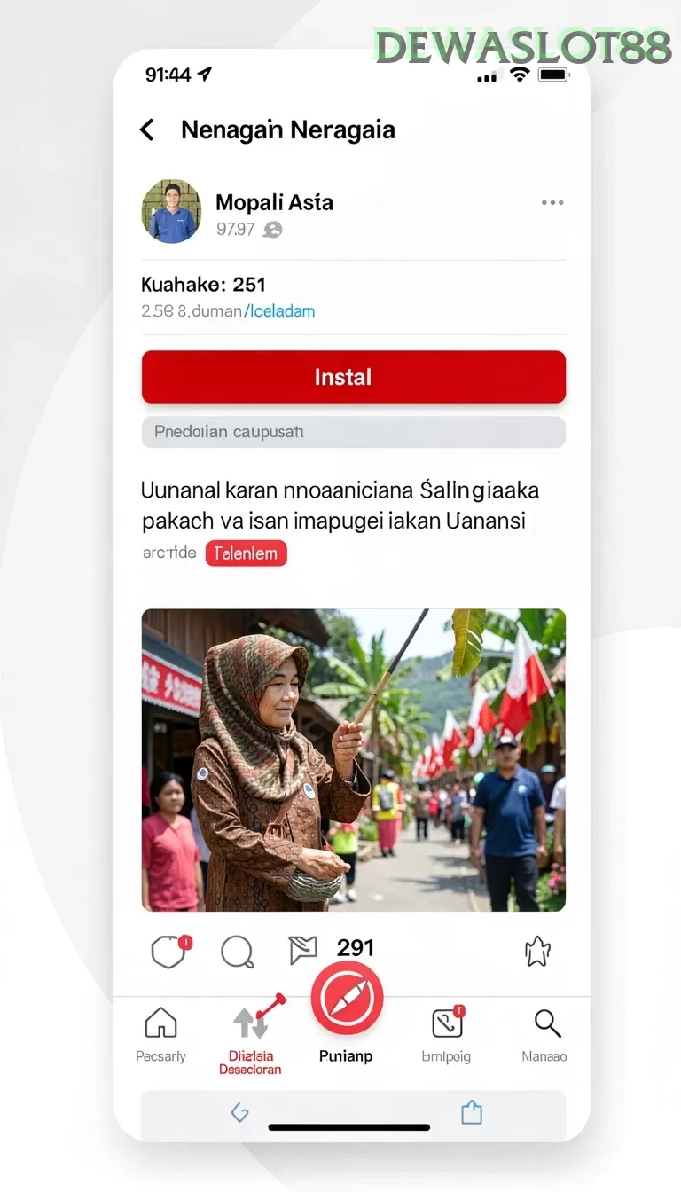 Cuplikan layar MEGA388 — aktivitas