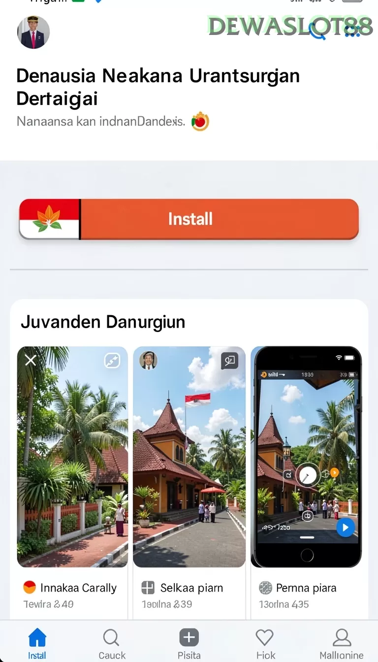 Cuplikan layar MACANTOGEL — halaman utama